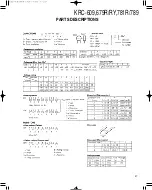 Предварительный просмотр 22 страницы Kenwood KR-609 Service Manual