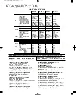 Предварительный просмотр 23 страницы Kenwood KR-609 Service Manual