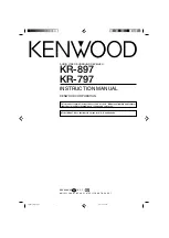 Kenwood KR-797 Instruction Manual preview