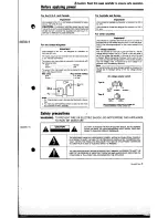 Preview for 3 page of Kenwood KR-A4030 Instruction Manual