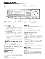 Preview for 12 page of Kenwood KR-A5520 Instruction Manual