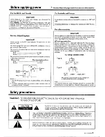 Предварительный просмотр 3 страницы Kenwood KR-V5550 Instruction Manual