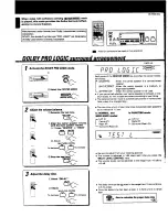 Предварительный просмотр 22 страницы Kenwood KR-V5580 Instruction Manual