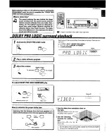 Предварительный просмотр 23 страницы Kenwood KR-V5580 Instruction Manual