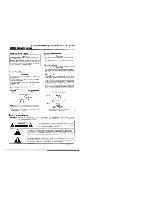 Preview for 3 page of Kenwood KR-V6040 Instruction Manual