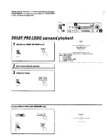 Preview for 23 page of Kenwood KR-V6060 Instruction Manual