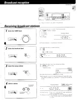 Preview for 17 page of Kenwood KR-V6080 Instruction Manual