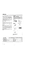 Предварительный просмотр 2 страницы Kenwood KR-V7040 Instruction Manual