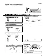 Preview for 23 page of Kenwood KR-V7070 Instruction Manual