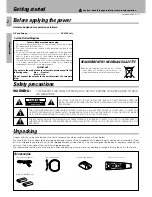 Предварительный просмотр 2 страницы Kenwood KR-V8090 Instruction Manual