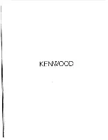 Preview for 44 page of Kenwood KR-V9020 Instruction Manual