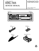 Kenwood KRC-165 Service Manual preview