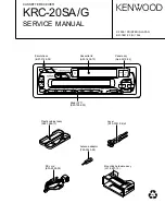 Preview for 1 page of Kenwood KRC-20SA Service Manual