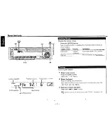 Preview for 8 page of Kenwood KRC-225 Nstruction Manual