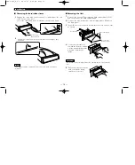 Предварительный просмотр 19 страницы Kenwood KRC-28MR Instruction Manual