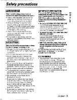 Preview for 3 page of Kenwood KRC-301 Instruction Manual