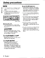 Preview for 4 page of Kenwood KRC-301 Instruction Manual