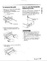 Preview for 37 page of Kenwood KRC-301 Instruction Manual