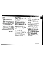 Preview for 5 page of Kenwood KRC-302 Instruction Manual