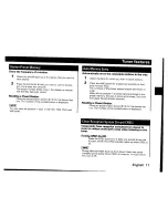 Preview for 11 page of Kenwood KRC-302 Instruction Manual