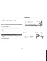 Предварительный просмотр 7 страницы Kenwood KRC-307S Instruction Manual