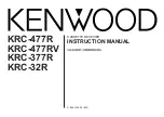 Kenwood KRC-32R Instruction Manual preview