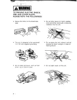 Предварительный просмотр 2 страницы Kenwood KRC-430 Instruction Manual