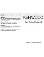 Preview for 35 page of Kenwood KRC-435 Instruction Manual