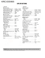 Preview for 24 page of Kenwood KRC-535 Service Manual