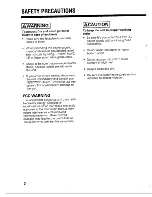 Preview for 2 page of Kenwood KRC-560 Instruction Manual