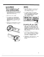 Preview for 3 page of Kenwood KRC-560 Instruction Manual