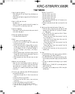 Preview for 5 page of Kenwood KRC-578R Service Manual