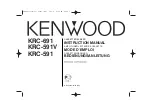 Preview for 1 page of Kenwood KRC-591 Instruction Manual