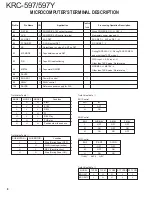 Предварительный просмотр 8 страницы Kenwood KRC-597 Service Manual