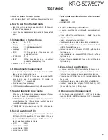 Предварительный просмотр 9 страницы Kenwood KRC-597 Service Manual