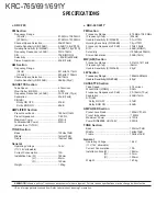 Preview for 20 page of Kenwood KRC-691 Service Manual