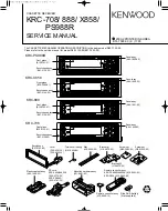 Kenwood KRC-708 Service Manual preview