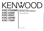 Preview for 1 page of Kenwood KRC-759R Instruction Manual