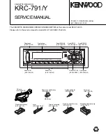 Preview for 1 page of Kenwood KRC-791/Y Service Manual