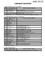 Preview for 3 page of Kenwood KRC-791/Y Service Manual