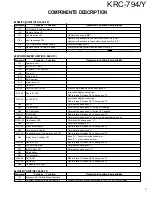 Preview for 3 page of Kenwood KRC-794/Y Service Manual