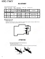 Preview for 10 page of Kenwood KRC-794/Y Service Manual