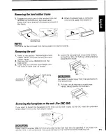 Preview for 13 page of Kenwood KRC-S15 Instruction Manual