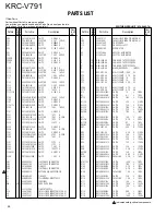 Preview for 20 page of Kenwood KRC-V791 Service Manual