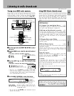 Предварительный просмотр 13 страницы Kenwood KRF-A4020 Instruction Manual