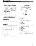 Предварительный просмотр 19 страницы Kenwood KRF-V4060D Instruction Manual