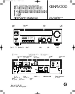 Preview for 1 page of Kenwood KRF-V4060D Service Manual