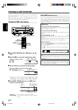 Preview for 22 page of Kenwood KRF-V4070D Instruction Manual