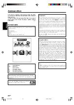 Preview for 26 page of Kenwood KRF-V4070D Instruction Manual