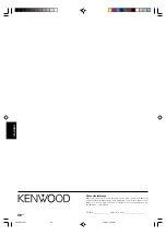 Preview for 144 page of Kenwood KRF-V4070D Instruction Manual